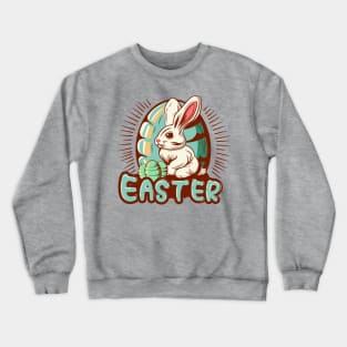easter rabbit Crewneck Sweatshirt